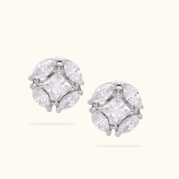 Radiant Flower Petal Studs